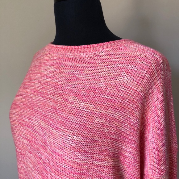 LOFT Marled Elliptical Hem Sweater - Picture 4 of 8